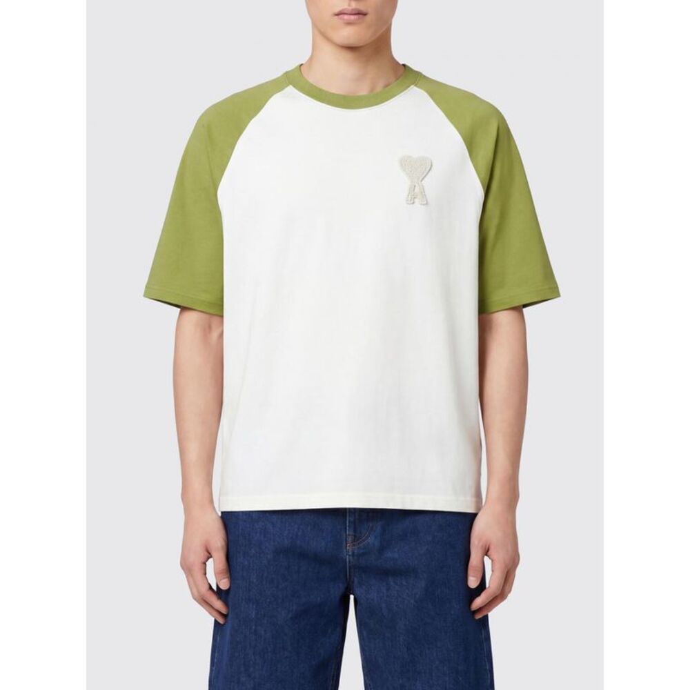 Ami Paris T-Shirt Men Beige